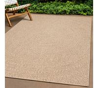 Walplus Rug Zizur 120X120 Cm Jute Look Indoor And Outdoor