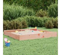 Walplus Sandbox With Seats Square Solid Wood Douglas