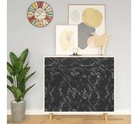 Walplus Self-Adhesive Furniture Film Black Stone 500X90 Cm Pvc