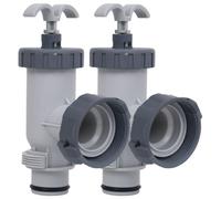 Walplus Set Of 2 Pool Plunger Valves For Efficient Water Flow Control