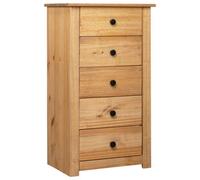 Walplus Sideboard 46X40X89 Cm Pine Panama Range