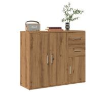 Walplus Sideboard Artisan Oak 91X29.5X75 Cm Engineered Wood
