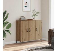 Walplus Sideboard Artisian Oak 90X34X80 Cm Engineered Wood
