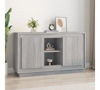 Walplus Sideboard Grey Sonona 102X35X60 Cm Engineered Wood