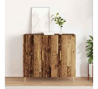 Walplus Sideboard Old Wood 90 X 34 X 80 Cm Engineered Wood