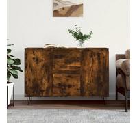 Walplus Sideboard Smoked Oak 104X35X70 Cm Engineered Wood