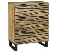 Walplus Sideboard With Drawer Brown 60 X 33.5 X 75 Cm Solid Mango Wood