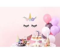 Walplus Sleeping Unicorn Kids Sticker Pvc Pink