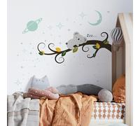 WALPLUS Sleepy Koala Glowing Sky Wall Stickers for Kids Nursery, Bedroom Decor, Removable Vinyl Decals, 118x103cm