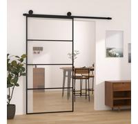 Walplus Sliding Door With Hardware Set 102.5X205 Cm Esg Glass&aluminium