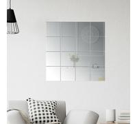 Walplus Square Mirror Wall Art 16Pcs