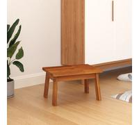 Walplus Step Stool 38X26X22 Cm Solid Wood Acacia