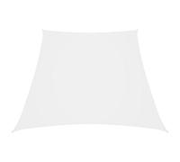 Walplus Sunshade Sail Oxford Fabric Trapezium 2/4X3 M White