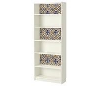 WALPLUS Talavera Tiles Wall Stickers, Vinyl, Multi-Colour, 63.5 x 63.5 x 3 cm