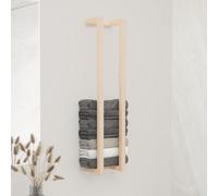 Walplus Towel Rack 23X18X110 Cm Solid Wood Pine