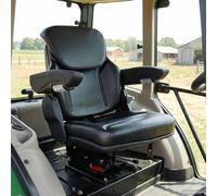 Walplus Tractor Seat With Suspension Black 60 X 58 X 72 Cm