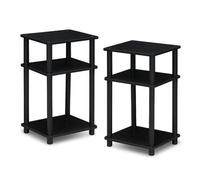 Walplus Tree Bookshelf 9-Tier Floor-Standing Bookcase With Branch Shelves, White