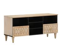 Walplus Tv Cabinet 100X33X46 Cm Solid Wood Mango