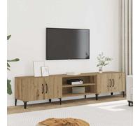 Walplus Tv Cabinet Artisian Oak 180X31.5X40 Cm Engineered Wood