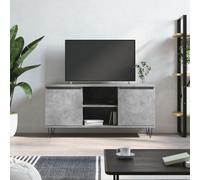 Walplus Tv Cabinet Concrete Grey 104X35X50 Cm Engineered Wood