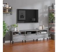 Walplus Tv Cabinet Grey Sonoma 150X30X44.5 Cm Engineered Wood