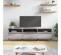 Walplus Tv Cabinet Grey Sonoma 150X30X44.5 Cm Engineered Wood