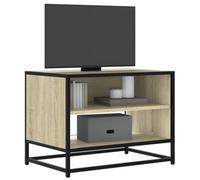Walplus Tv Cabinet Sonoma Oak 61X40X46 Cm Engineered Wood And Metal