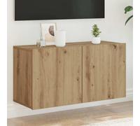 Walplus Tv Cabinet Wall-Mounted Artisian Oak 80X30X41 Cm