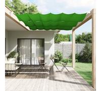Walplus Vertical Awning Garden Sun Shade Canopy Gazebo For Back Door, Porch, Patio Light Green 140X270 Cm Oxford Fabric
