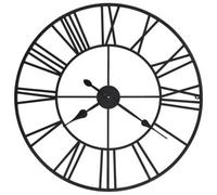 Walplus Vintage Wall Clock With Quartz Movement Metal 80 Cm Xxl