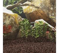 Walplus Volcanic Rocks For Aquarium Décor 10 Kg Red 1-2 Cm
