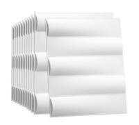 WALPLUS W3DP0016 Jayden 3D Wall Panel, White