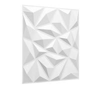 WALPLUS Wall 3D Panels 50x50 cm - 12 Boards (for 3 sqm2) Kitchen Decor, Living Room Style, Cladding, Covering DIY Art, Home Decorations, Decals, Eco Friendly Kitchen Décor [Puck Design]