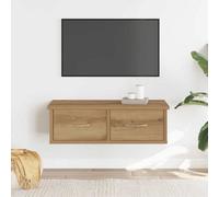 Walplus Wall Cabinet Artisan Oak 60X26X18.5 Cm Engineered Wood