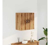 Walplus Wall Cabinet Artisan Oak 60X31X60 Cm Engineered Wood