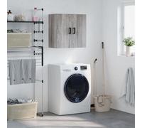 Walplus Wall Cabinet Grey Sonoma 60X31X60 Cm Engineered Wood