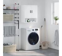 Walplus Wall Cabinet White 60X31X70 Cm Engineered Wood