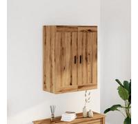 Walplus Wall Mounted Cabinet Artisian Oak 69.5X34X90 Cm Engineered Wood