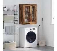 Walplus Wall Mounted Cabinet Old Wood 69.5 X 34 X 90 Cm