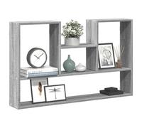 Walplus Wall Shelf Grey Sonoma 99X15X60 Cm Engineered Wood