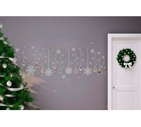 Walplus Wall Sticker Set Sparkling Silver Surprise Wall Sticker Decals Home Decoration