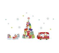 WALPLUS Wall Stickers, Christmas Decorations, Mixed, One Size