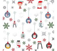 WALPLUS Wall Stickers, Christmas Decorations, Mixed, One Size