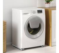 Walplus Washing Machine Base Manual 2 Pcs Silver 72 X 5 X 4.5 Cm Steel