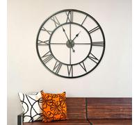 WALPLUS WC2083 - Roman No. Iron Wall Clock - 56 cm / 22 in