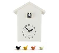 WALPLUS WC2087T - White Cuckoo Table Clock - White Window