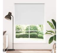 Walplus White Blackout Roller Blind 140 X 230 Cm - Complete Light Blocking
