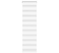 Walplus White Zebra Blind 40X100 Cm Fabric Width 35.9 Cm Polyester Roller Blind