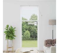 Walplus Window Blind With Curtains Manual White Aluminium