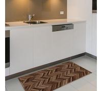Walplus Wooden Floor Mat Home Décor 66 X 120 Cm